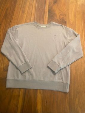 Bixby Nomad Boys Gray Lightning Bolt Long Sleeve Terry Pullover Sweatshirt Sz XL
